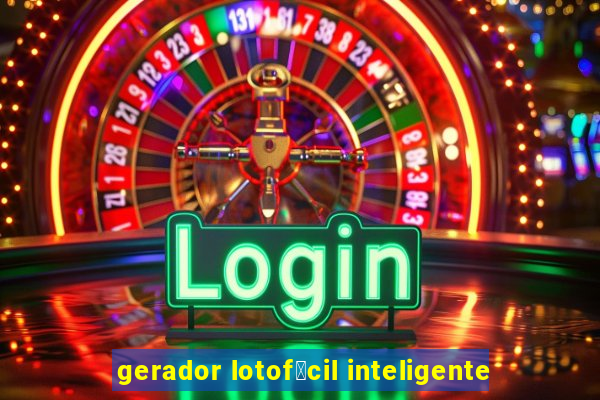 gerador lotof谩cil inteligente